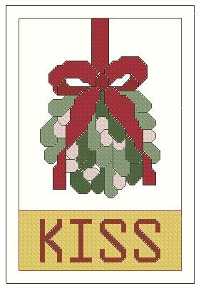 The Kiss Of Mistletoe Ornament - Linda Jeanne Jenkins
