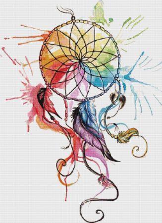 Color Wheel Dreamcatcher by Katy Lipscomb - Paine Free Crafts
