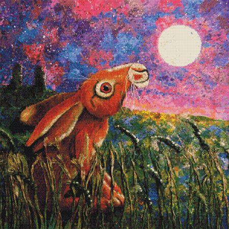 Holmsey Hare Stargazing by Paula Hickman - Paine Free Crafts