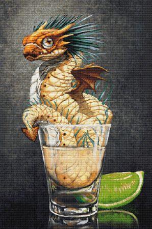 Tequila Wyrm by Stanley Morrison - Paine Free Crafts