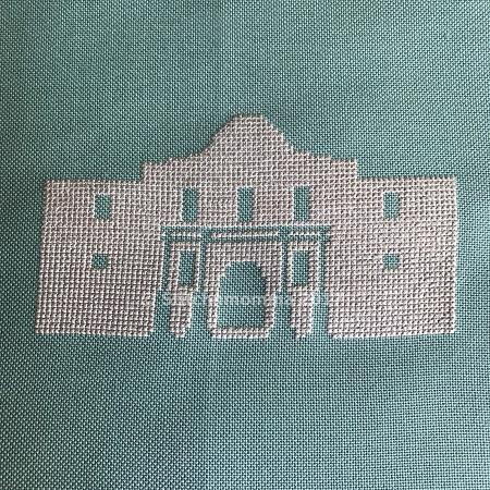 The Alamo Silhouette - Stitchnmomma