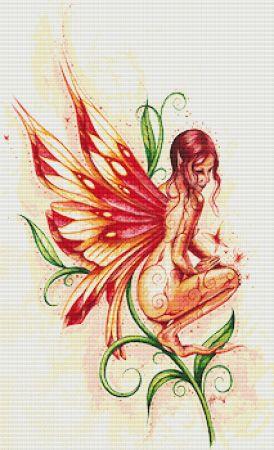 Fire Fairy by Octavia Vaughan - Paine Free Crafts