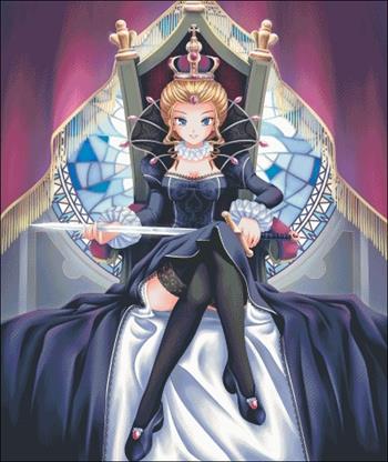 Queen Of Swords - Charting Creations