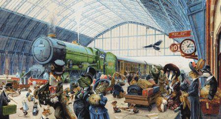 A Quarter Past One On Platform Ten by Chris Dunn - Paine Free Crafts