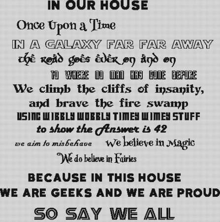 We Are Geeks - Paine Free Crafts