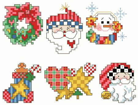 Holiday Fun Ornaments - Kooler Design Studio