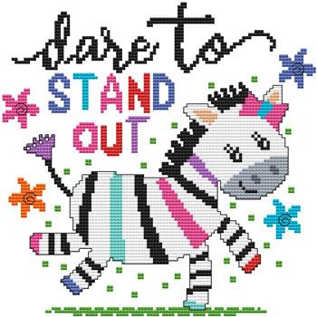 Dare To Stand Out - Cross Stitch Wonders