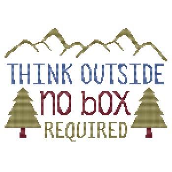 Think Outside - Cross Stitch Wonders