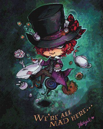 Mad Hatter Chibi by Star Masayume - Paine Free Crafts