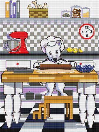 Westie Chef by Terry Stanley - Paine Free Crafts