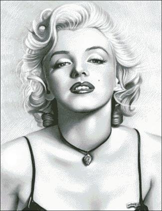 Marilyn Monroe - Charting Creations