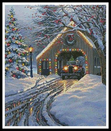 Christmas Crossing (Crop) - Artecy Cross Stitch