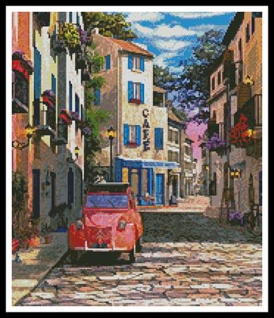 Rue Francais (Crop 1) - Artecy Cross Stitch