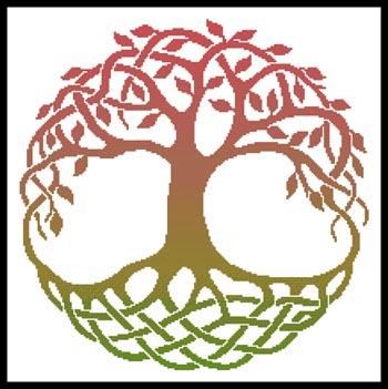 Celtic Tree Of Life 4 - Artecy Cross Stitch