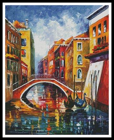 Venice Bridge (Large) - Artecy Cross Stitch