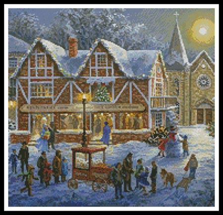 Christmas Village (Crop 2) - Artecy Cross Stitch