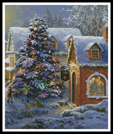 Christmas Village (Crop 3) - Artecy Cross Stitch