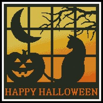 Halloween Square 3 - Artecy Cross Stitch