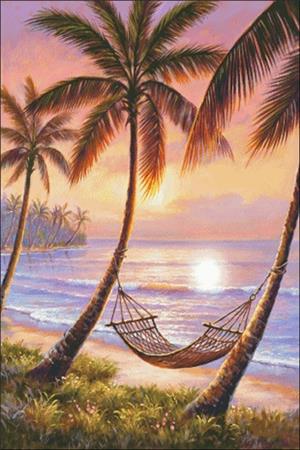 Sunset Siesta - Charting Creations