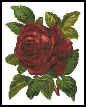 Red Rose - Artecy Cross Stitch