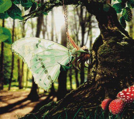 Lady Butterfly by Al Digit - Paine Free Crafts