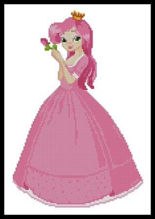 Pink Princess - Artecy Cross Stitch