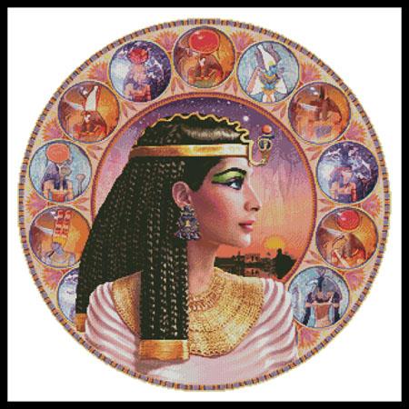 Cleopatra Circle (Right) - Artecy Cross Stitch