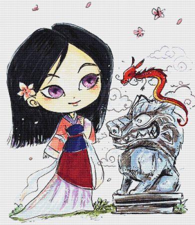 Mulan by Star Masayume - Paine Free Crafts