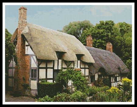 Anne Hathaways Cottage Photo - Artecy Cross Stitch