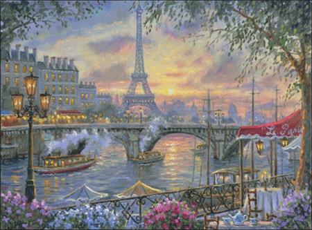 Tea Time In Paris - Charting Creations