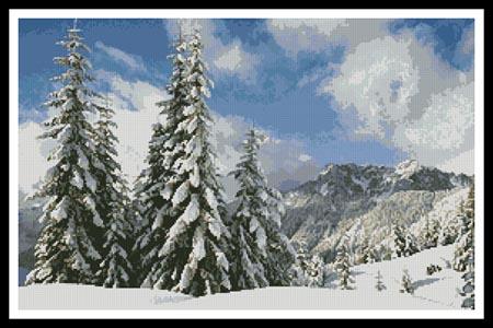 Winter Landscape - Artecy Cross Stitch