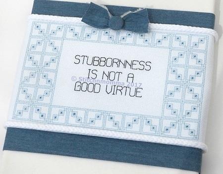 Fortune Cookie Wisdom #1: Good Virtue - Stitchnmomma