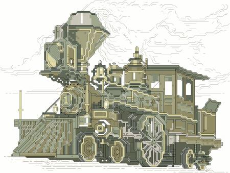 Vintage Locomotive - Kooler Design Studio