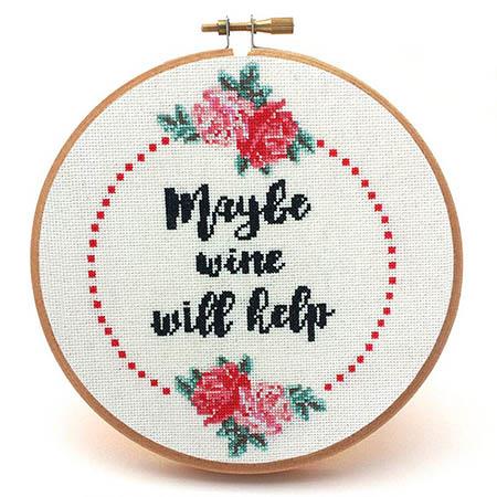 Maybe Wine Will Help - Peacock & Fig