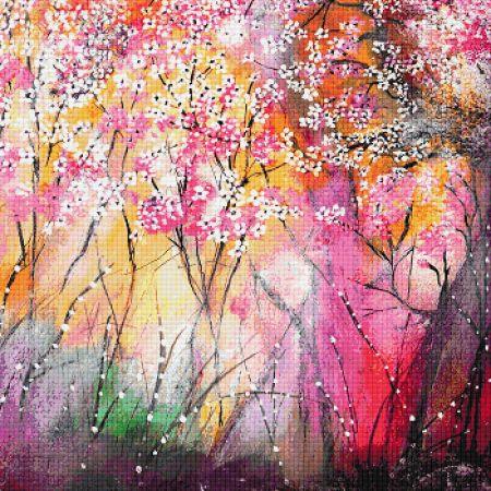 Floral Blossoms by Milenka Delic - Paine Free Crafts