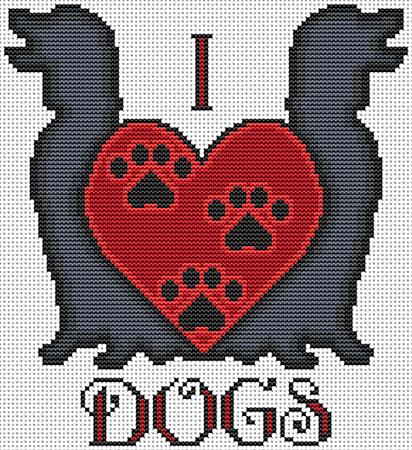 I Heart Dogs - Artists Alley