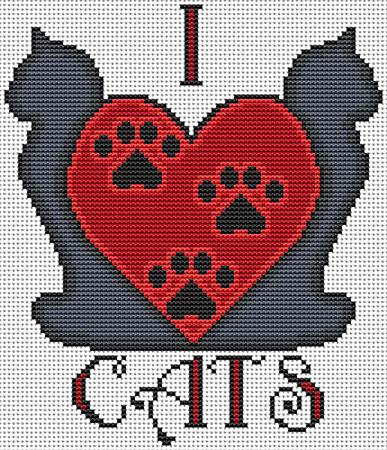 I Heart Cats - Artists Alley