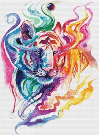 Cosmos Tiger by Katy Lipscomb - Paine Free Crafts