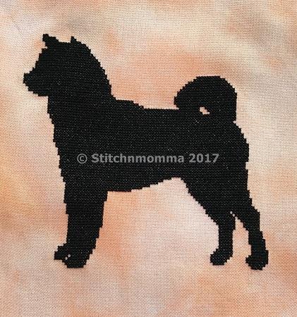 Dog Silhouette: Shiba Inu - Stitchnmomma