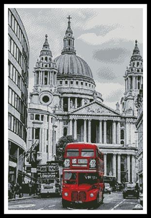 London Bus - Artecy Cross Stitch
