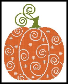 Pumpkin Swirl - Artecy Cross Stitch