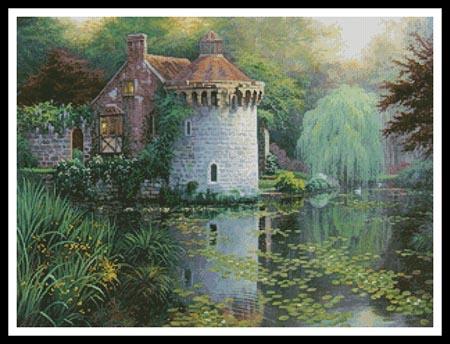 Scotney Castle Garden - Artecy Cross Stitch
