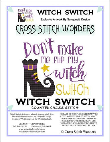 Witch Switch - Cross Stitch Wonders
