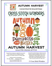 Autumn Harvest - Cross Stitch Wonders