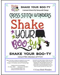 Shake Your Boo-ty - Cross Stitch Wonders