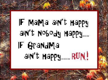 If Mama Ain't Happy - Iris Originals