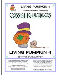 Living Pumpkin 4 - Cross Stitch Wonders