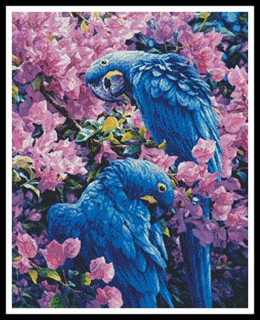 Hyacinth Macaws - Artecy Cross Stitch