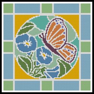 Stained Glass Square 5 - Artecy Cross Stitch