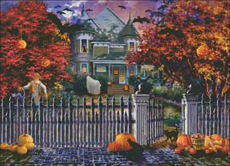 Halloween House - Charting Creations